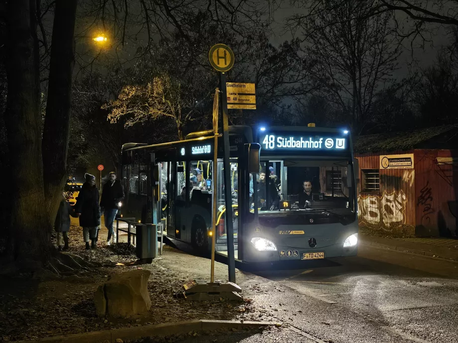 Autobuz la Goetheturm
