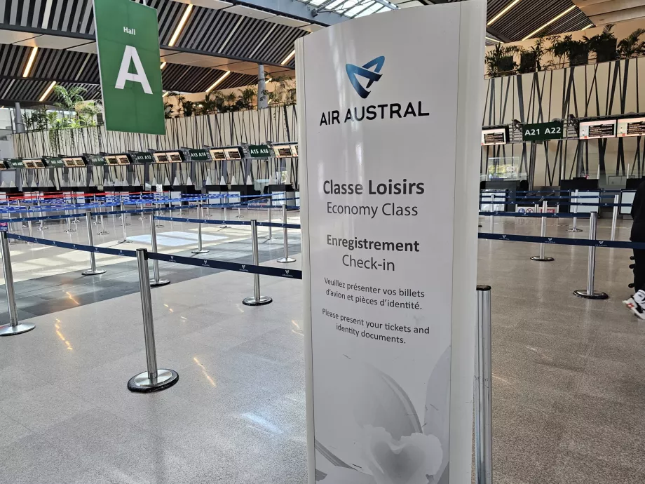Check-in Air Austral
