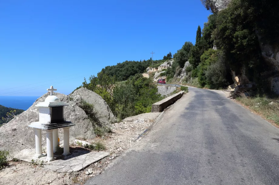Drumuri în Corfu