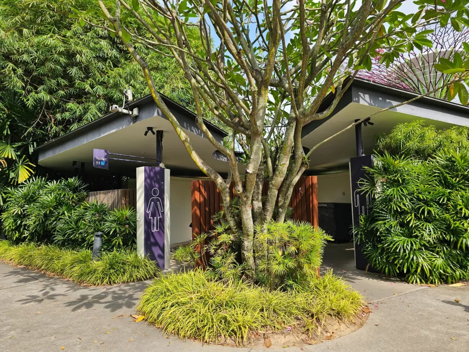 Gardens by the Bay, toaletă gratuită