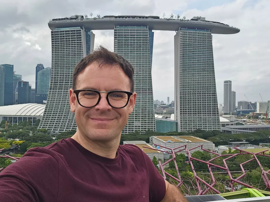 Eu la Observatorul Supertree