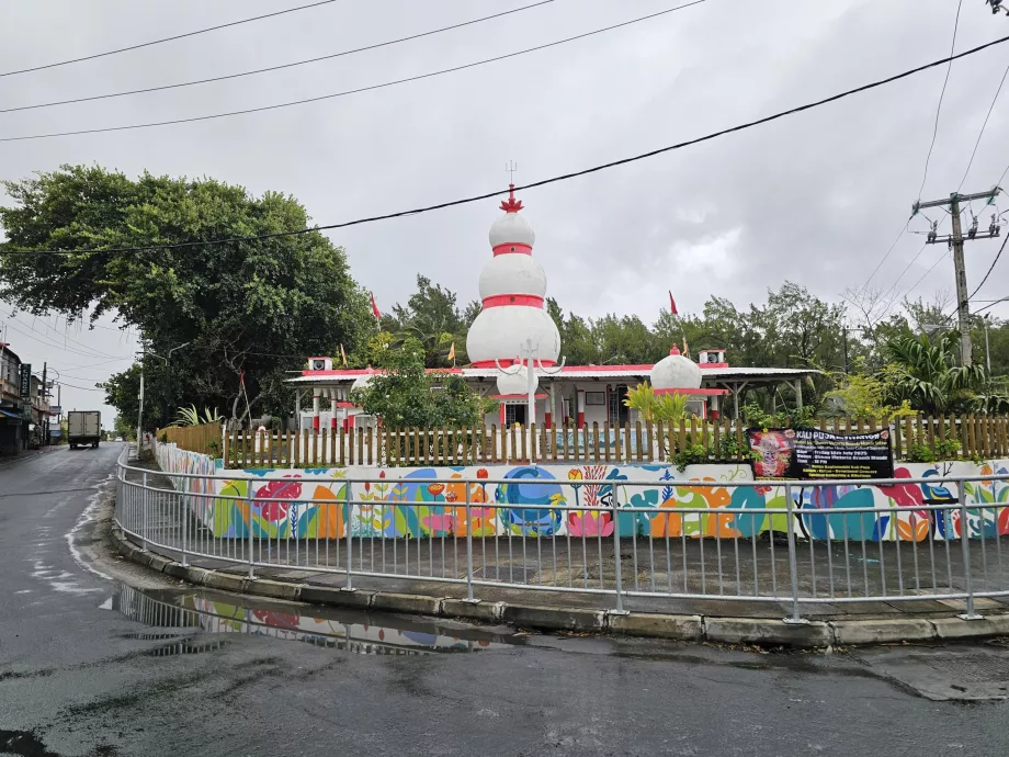 Templu hindus în Quatre Cocos