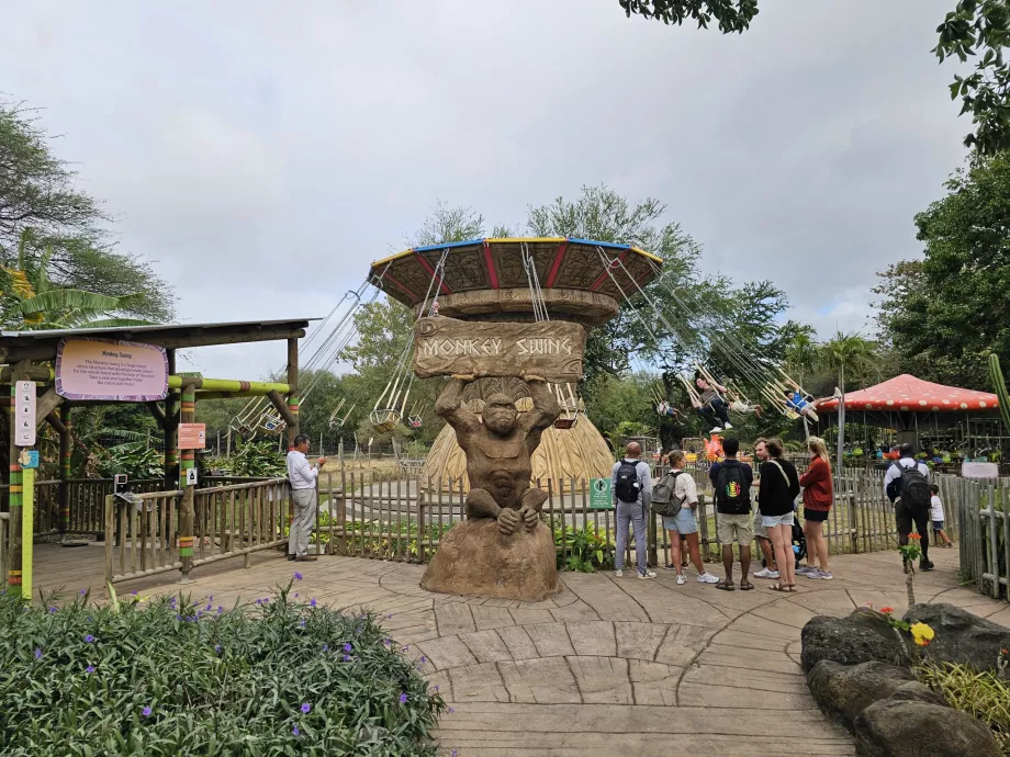 Secția pentru copii de la grădina zoologică Casela