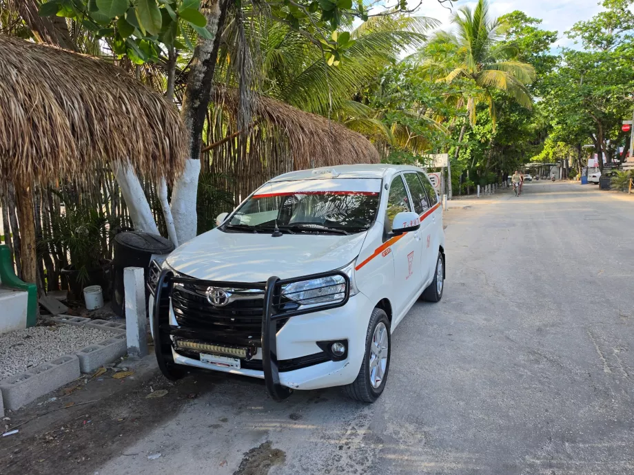 Taxi în Tulum