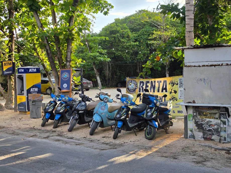 Închiriere de motociclete în Tulum