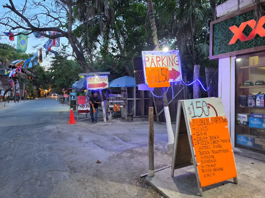Parcare în Tulum