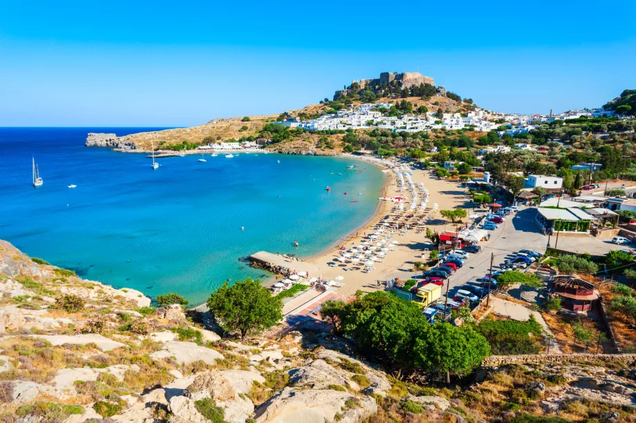 Plaja Lindos