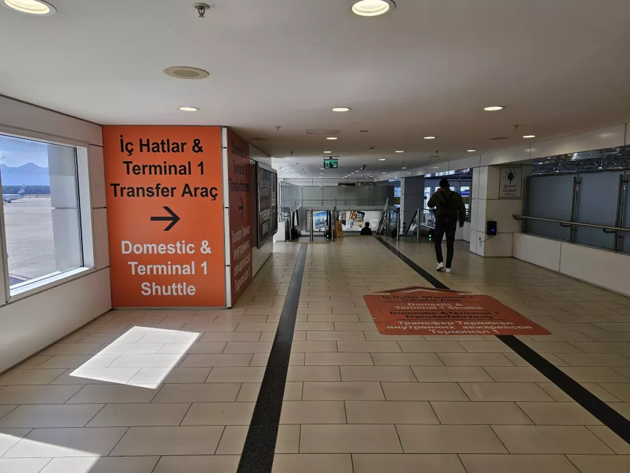 Transfer între terminale