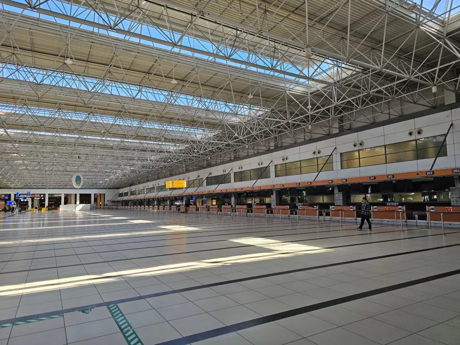 Ghișee de check-in în Terminalul 2