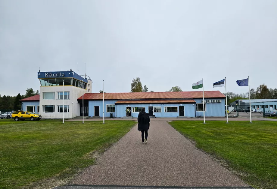 sosire pe aeroportul Kärdla