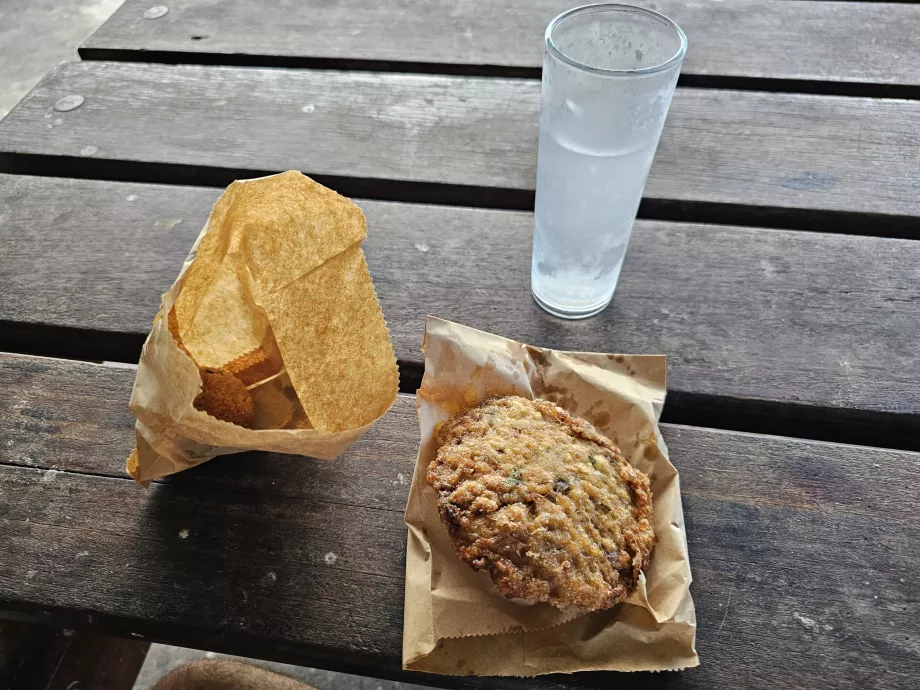 Mâncarea mea de la standul din parcare