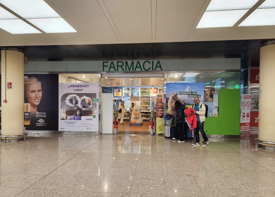 Farmacie în Terminalul 2