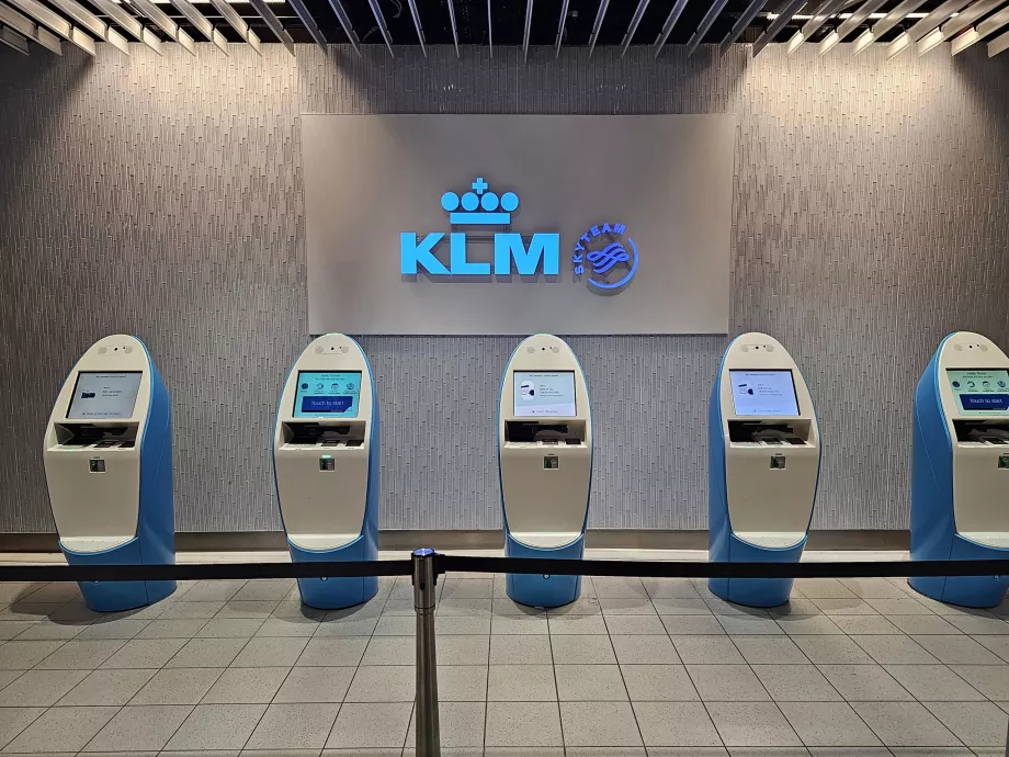 Chioșcuri de transfer KLM