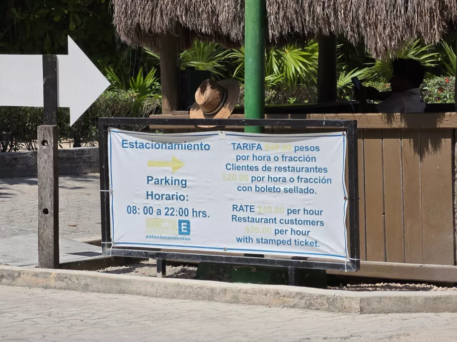 Parcare în Golful Akumal