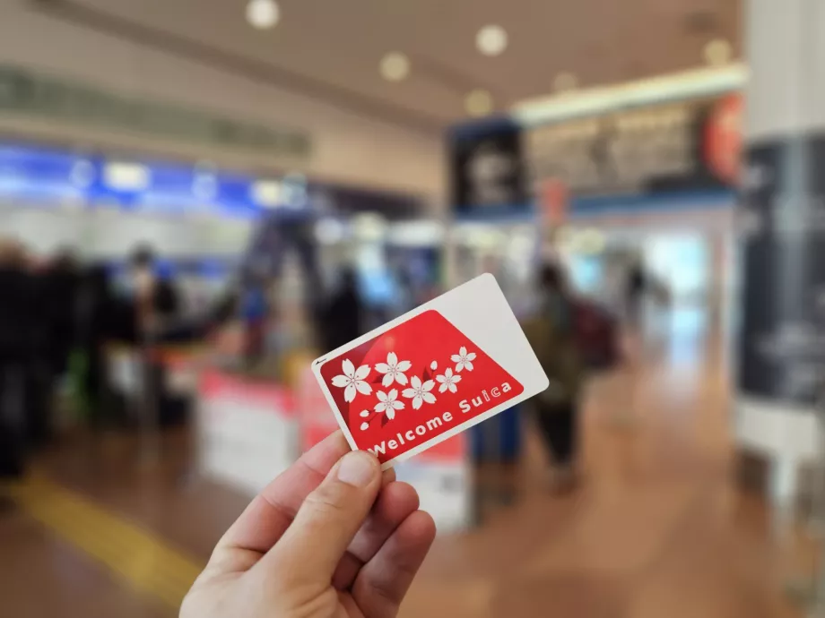 Card de bun venit Suica