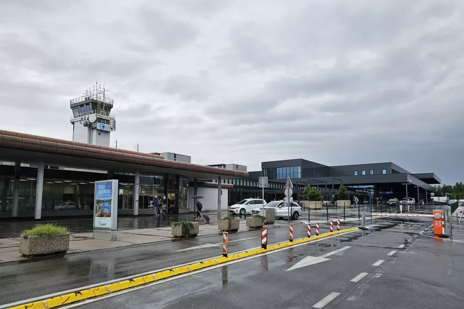 Vedere generală a Aeroportului Ljubljana