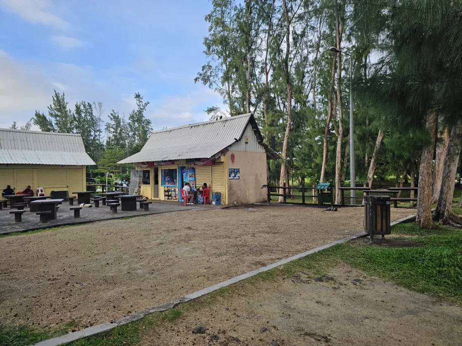 Plaja St Felix, stand de băuturi răcoritoare