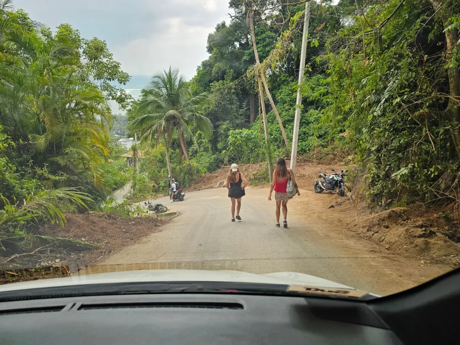 Steep Hill - drumul spre Overlap Stones