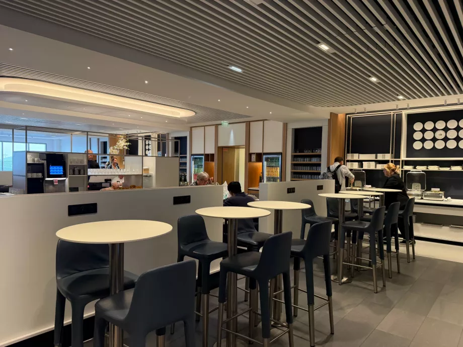 Interiorul salonului Air France