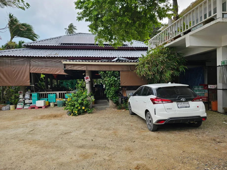 Coral Cove Beach, parcare pentru mașini