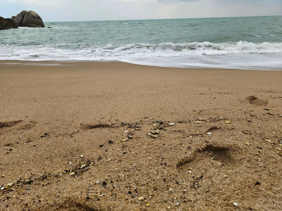 Coral Cove Beach, calitatea nisipului