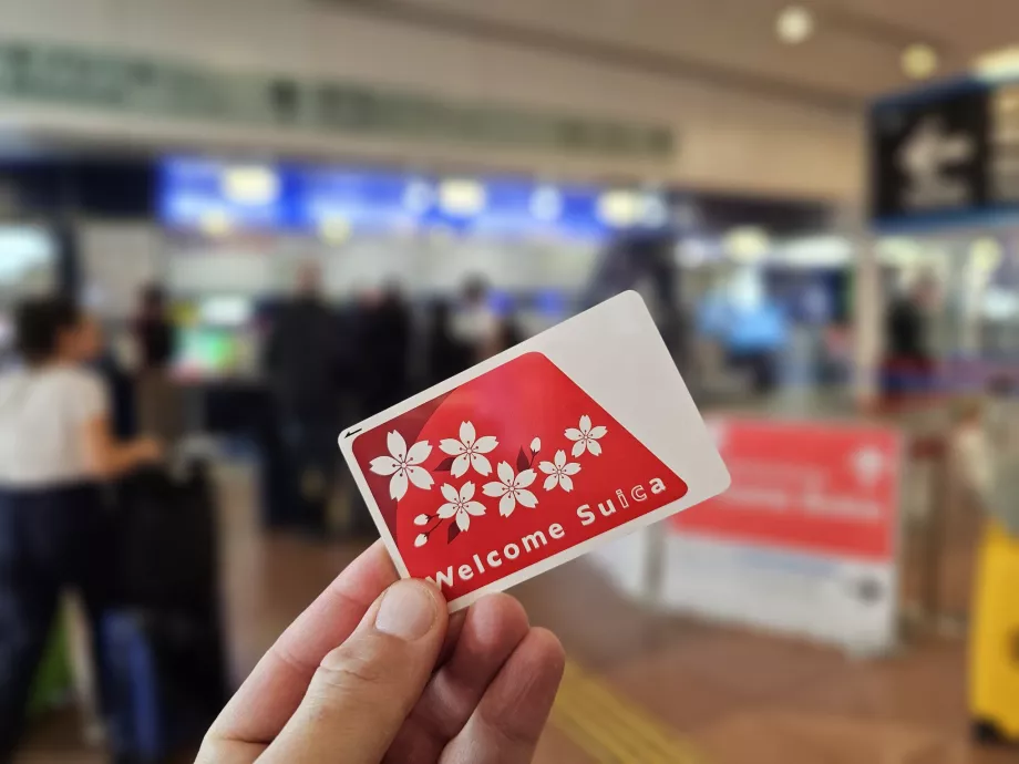 Card de transport turistic Welcome Suica