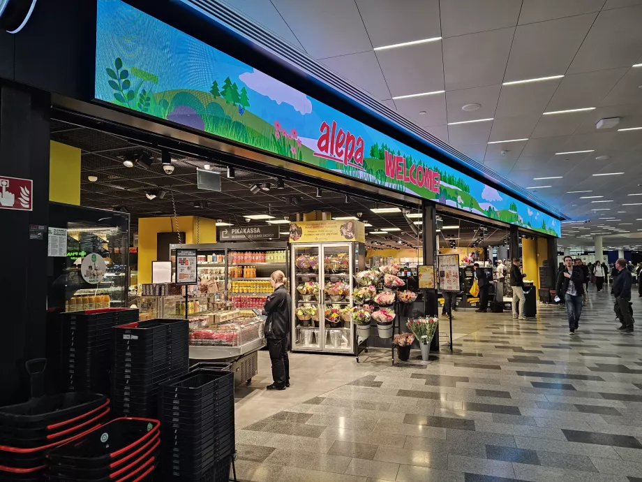 Supermarket din Alep
