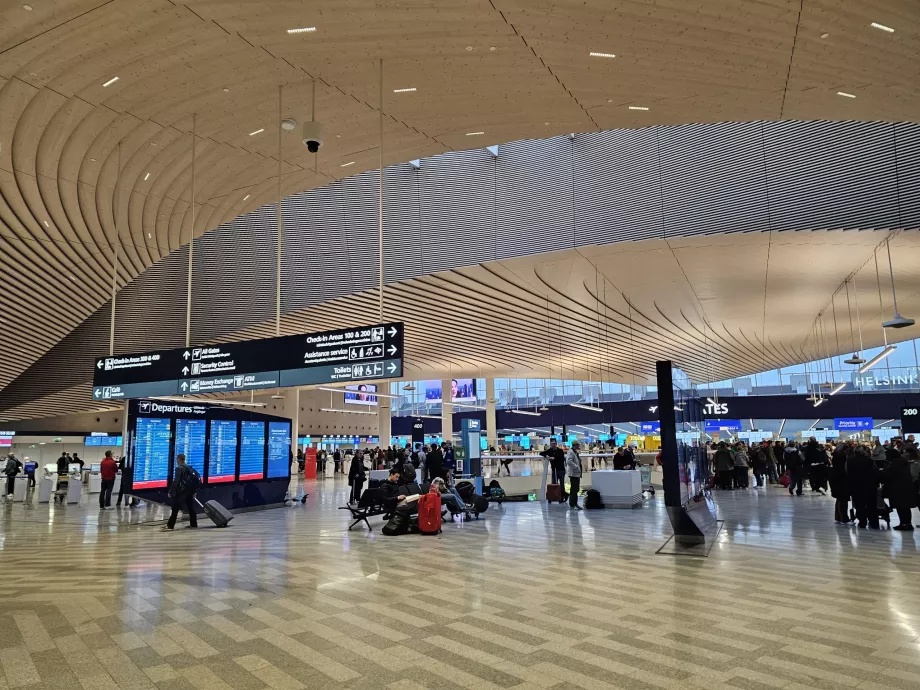 Sala de plecări, Aeroportul Helsinki
