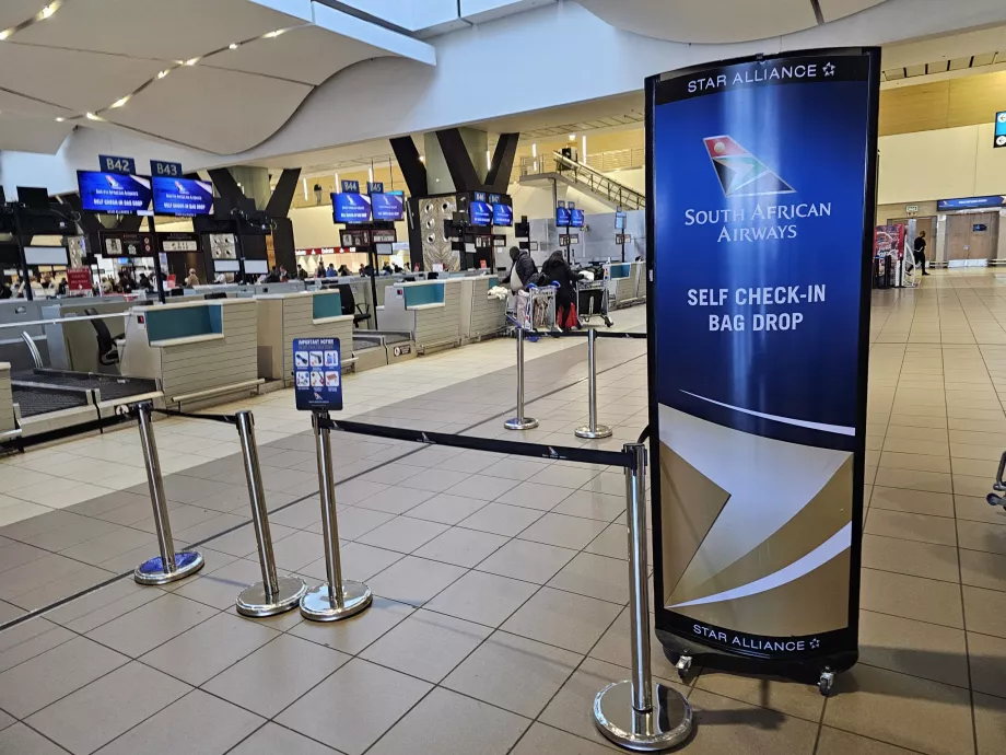 Check-in în Africa de Sud