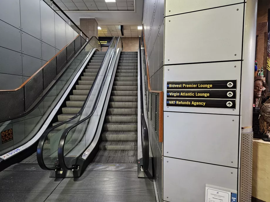 Scări rulante pentru Bidvest Lounge