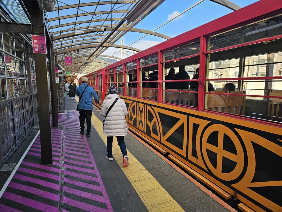 Îmbarcarea în tren