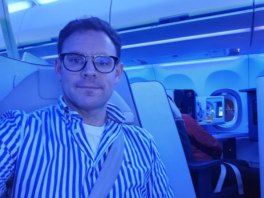 Eu în noua clasă business ITA Airways