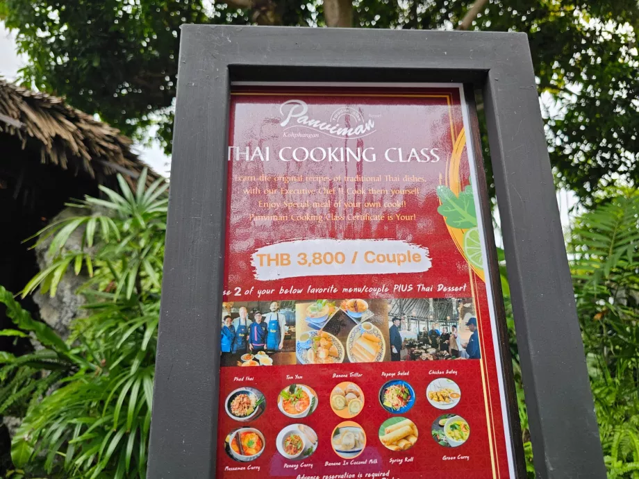 Oferta de lecții de gătit