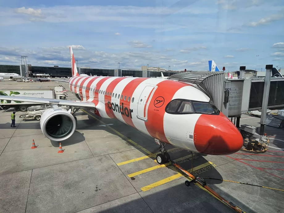 Roșu Airbus A320 Condor