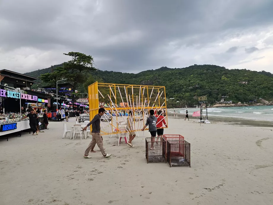 Pregătiri pentru petrecerea de Lună Plină - după-amiază