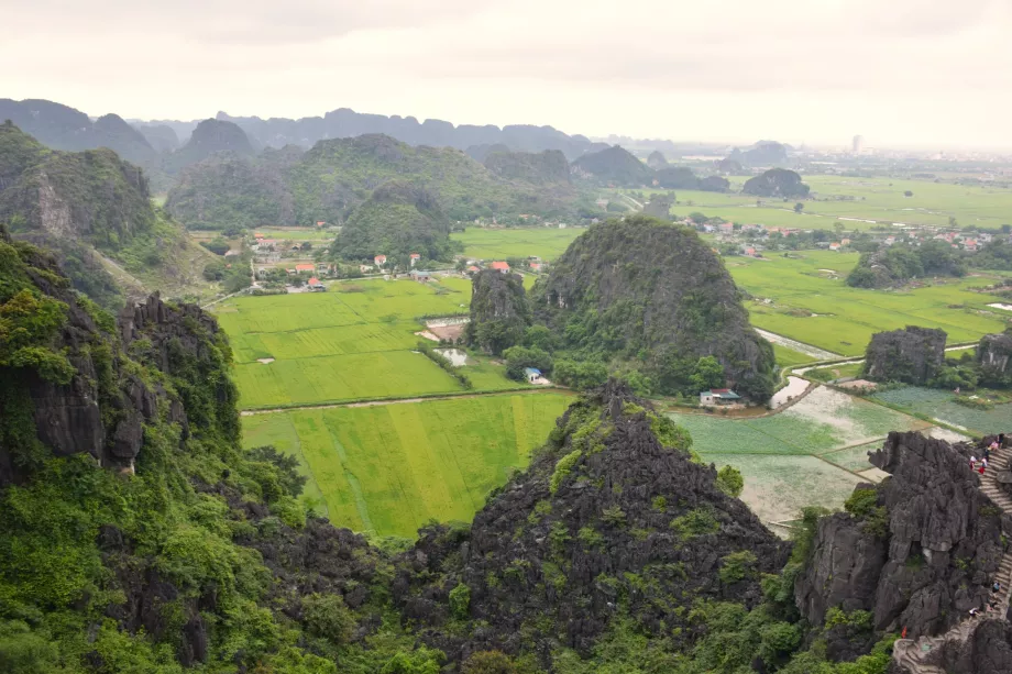 Zona carstică din Ninh Binh, Vietnam