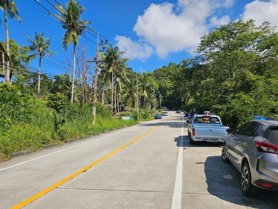 Drumul principal spre Koh Phangan