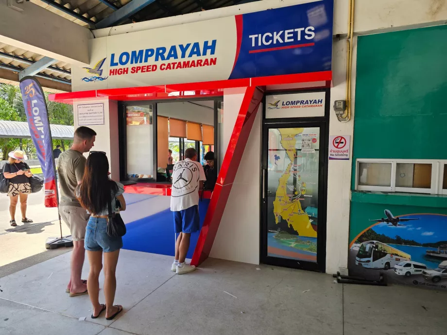 Wharf Thong Sala, casa de bilete