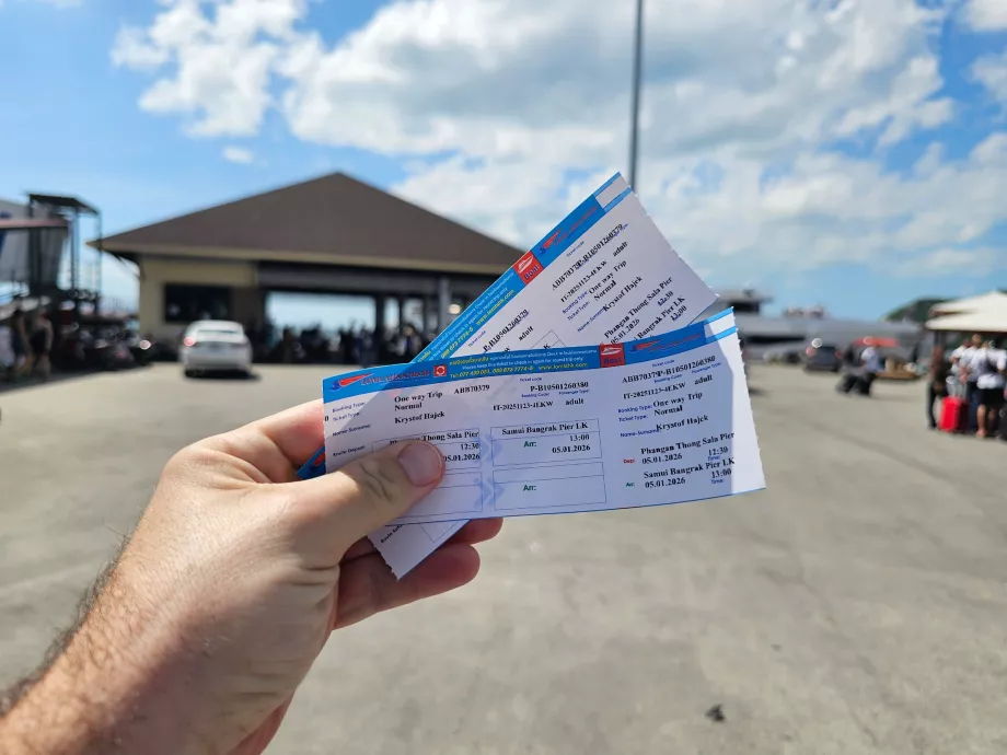 Bilet de feribot Koh Phangan - Koh Samui