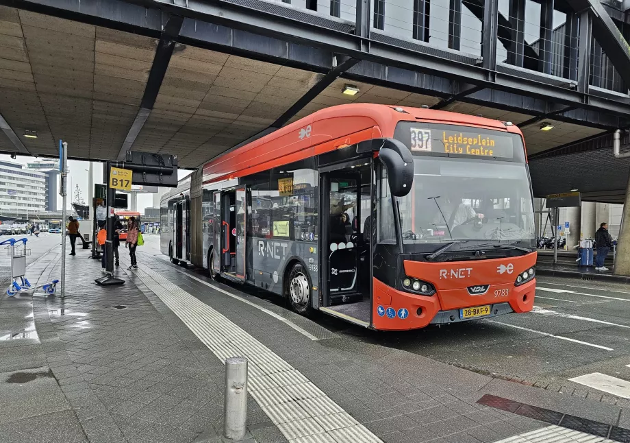 Stația de autobuz 397, Aeroportul AMS