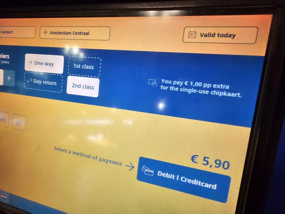 Detalii privind prețul biletului de tren