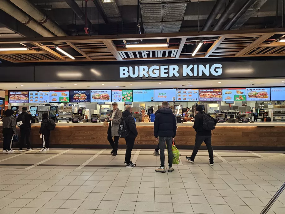 Burger King, Aeroportul AMS