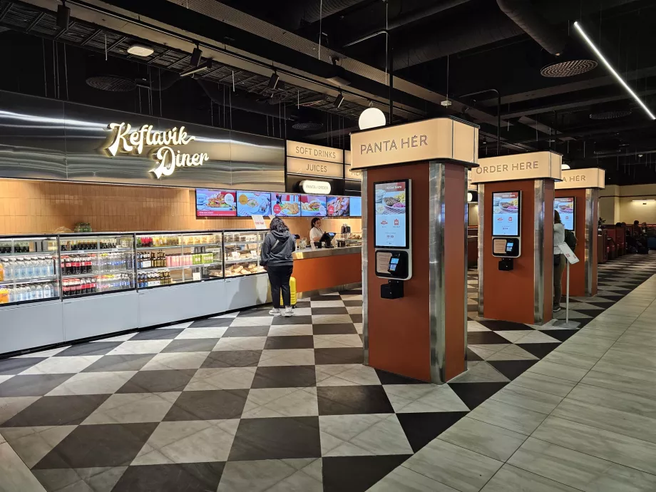 Restaurante în partea non-Schengen