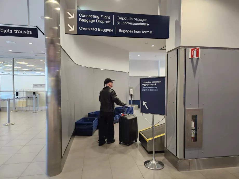 Transfer bagaje recheck partiție