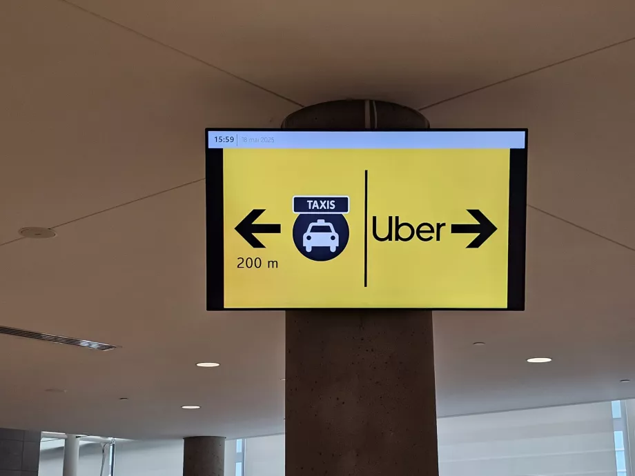 Indicații pentru taxi / Uber