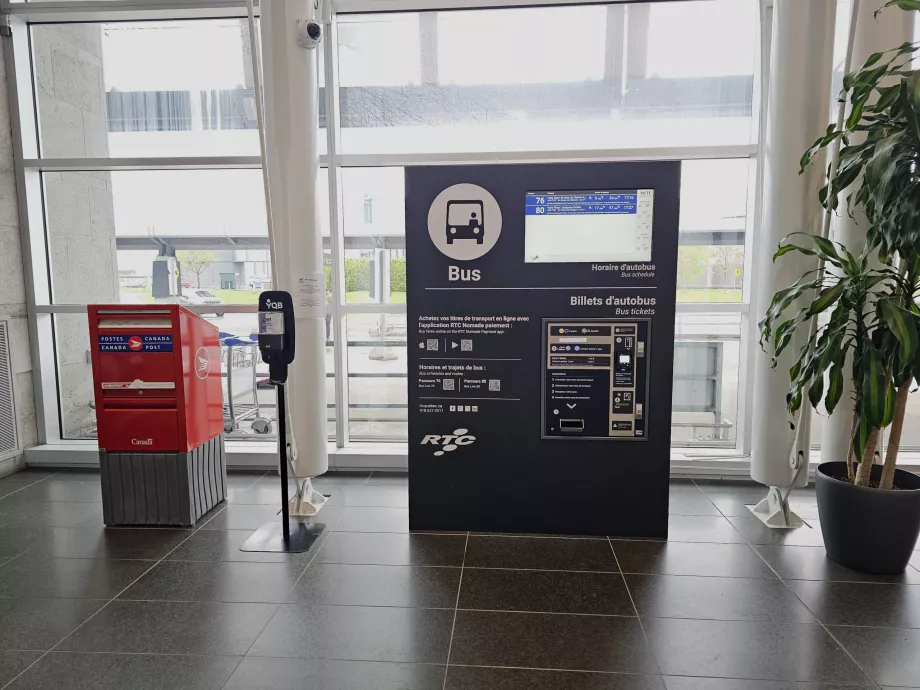 Mașină automată de bilete de autobuz