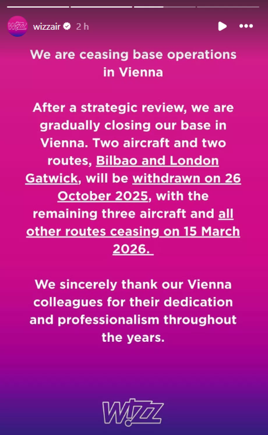 Anularea liniilor din Viena