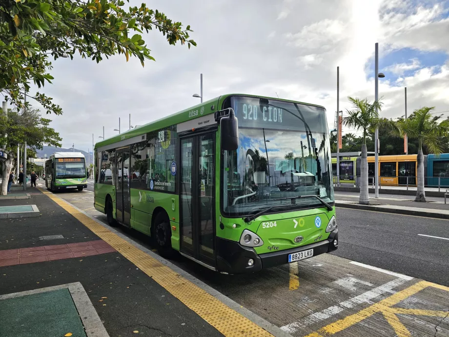 Autobuz în Santa Cruz