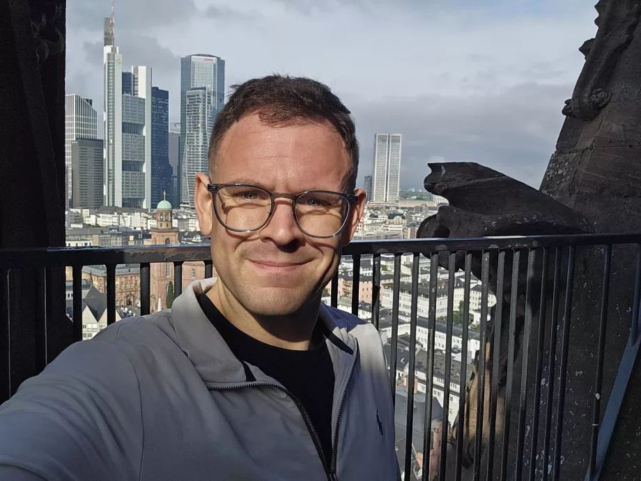 Eu la priveliștea din Domturm