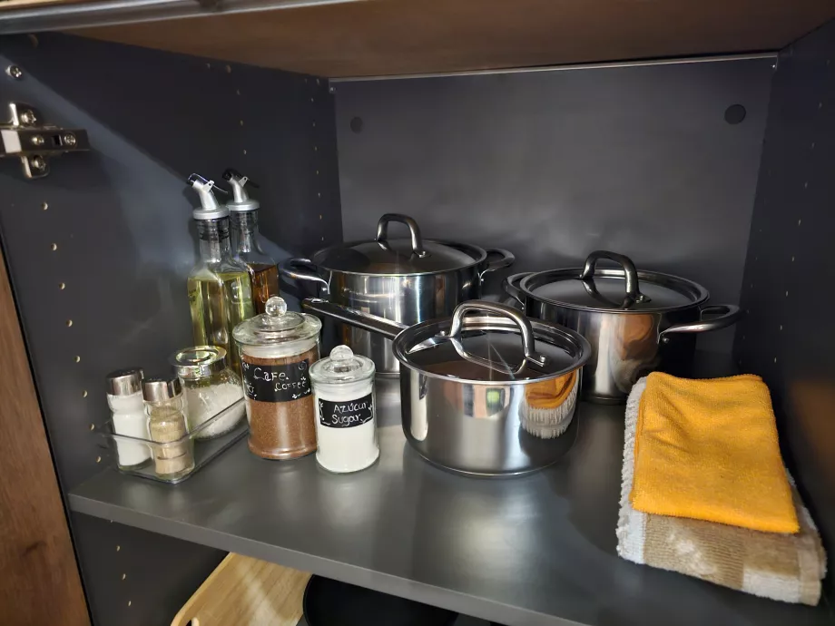 Facilități bucătărie în apartament La Era